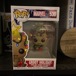 Funko Pop! Marvel Groot Holiday Edition with Lights